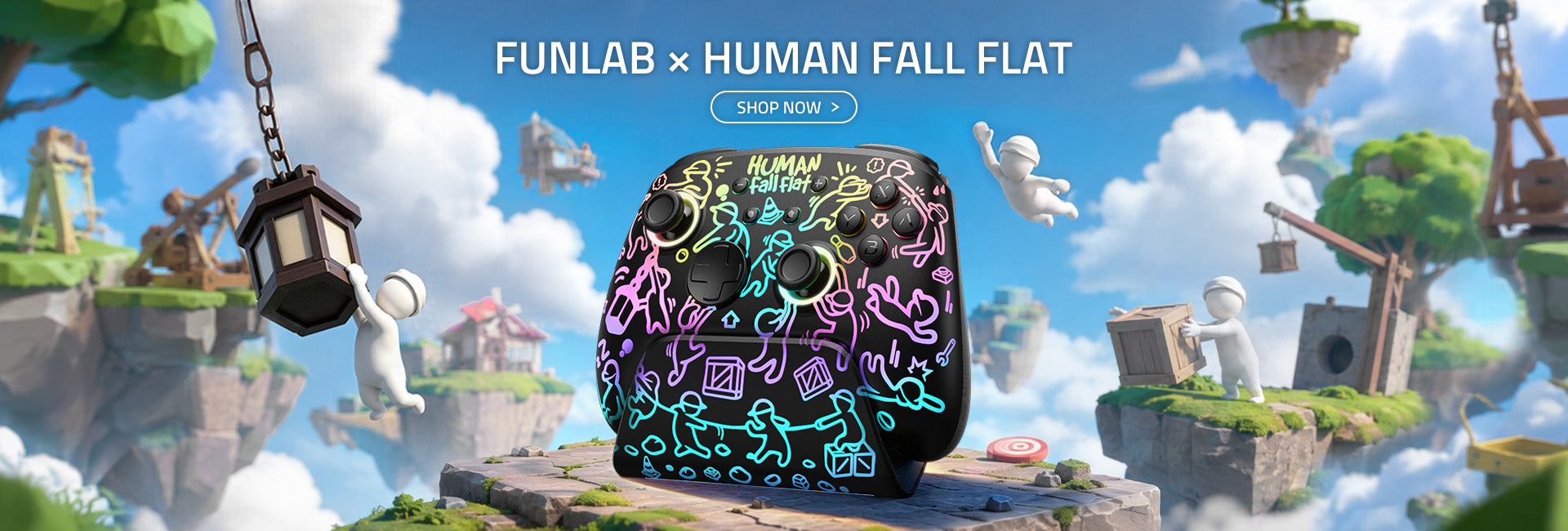 Luminex Wireless Controller - HUMAN FALL FLAT Edition