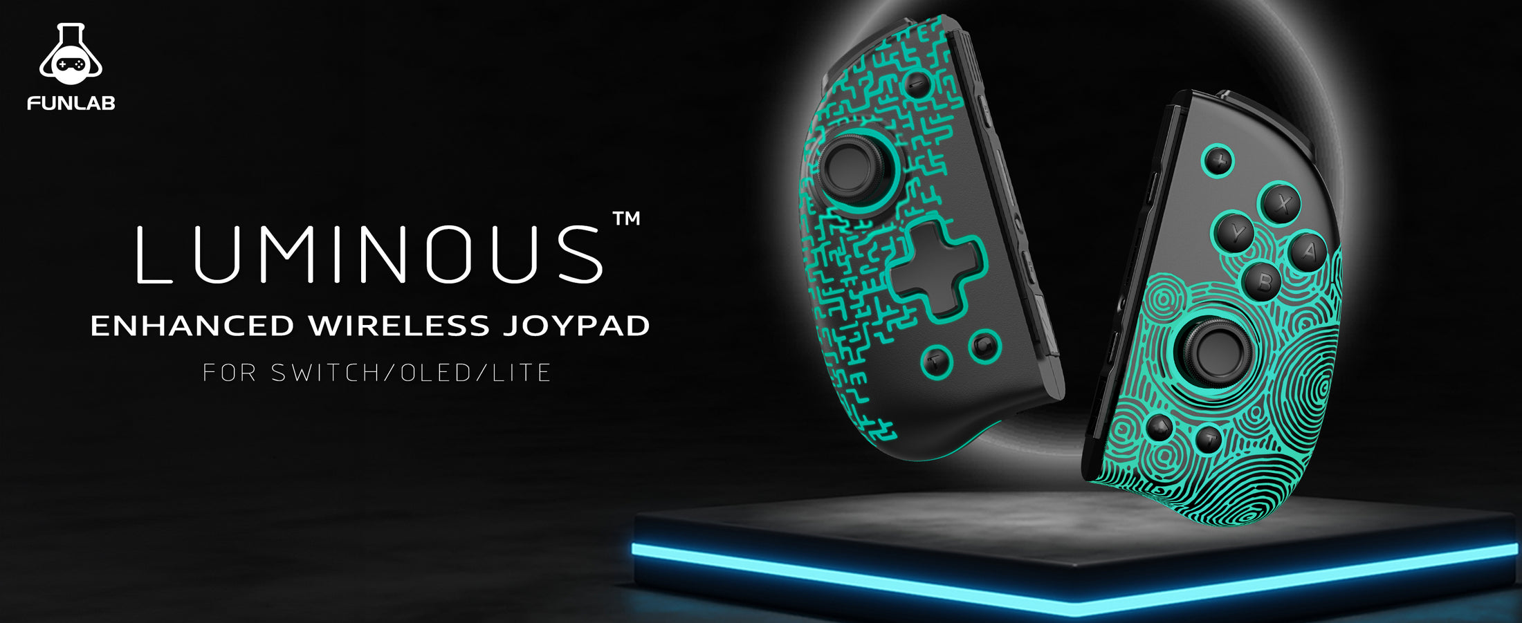 FUNLAB Luminous Joy-pad - Zonaite Black