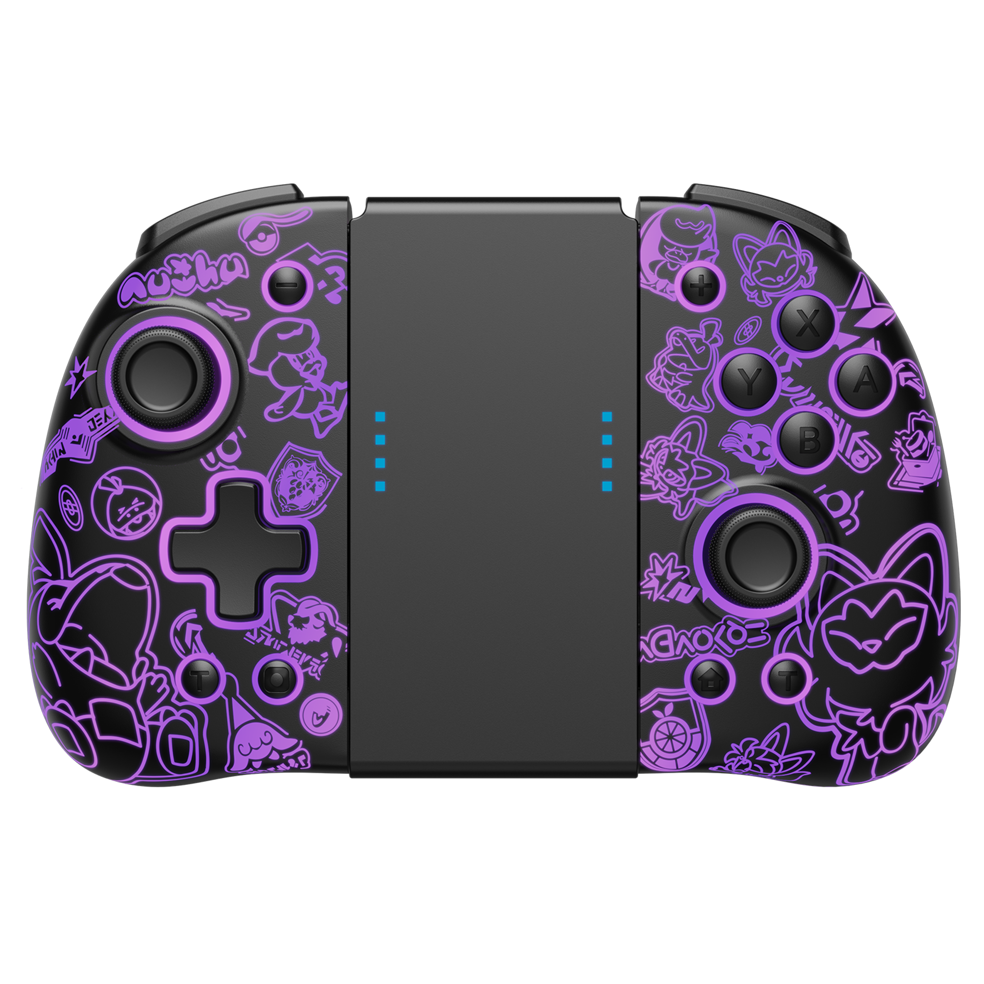 FUNLAB Luminous Joy-pad for Nintendo Switch / OLED - Scarlet & Violet
