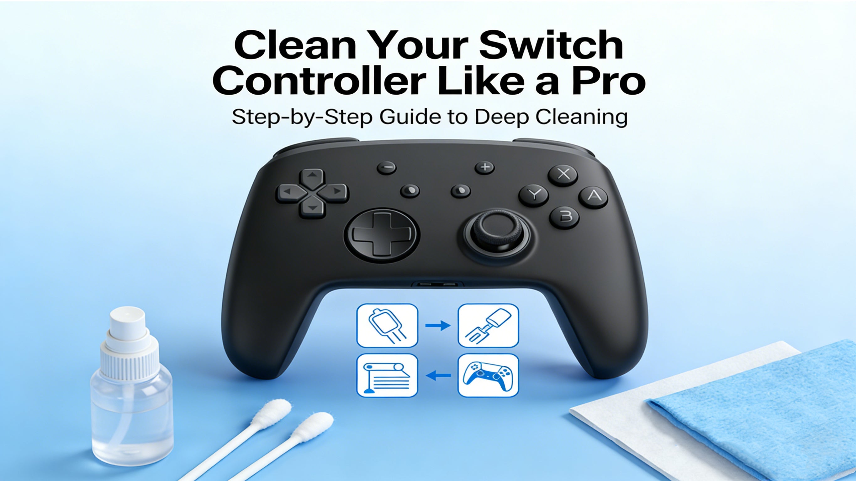 The Ultimate Guide to Cleaning Your Nintendo Switch Controllers – FUNLAB
