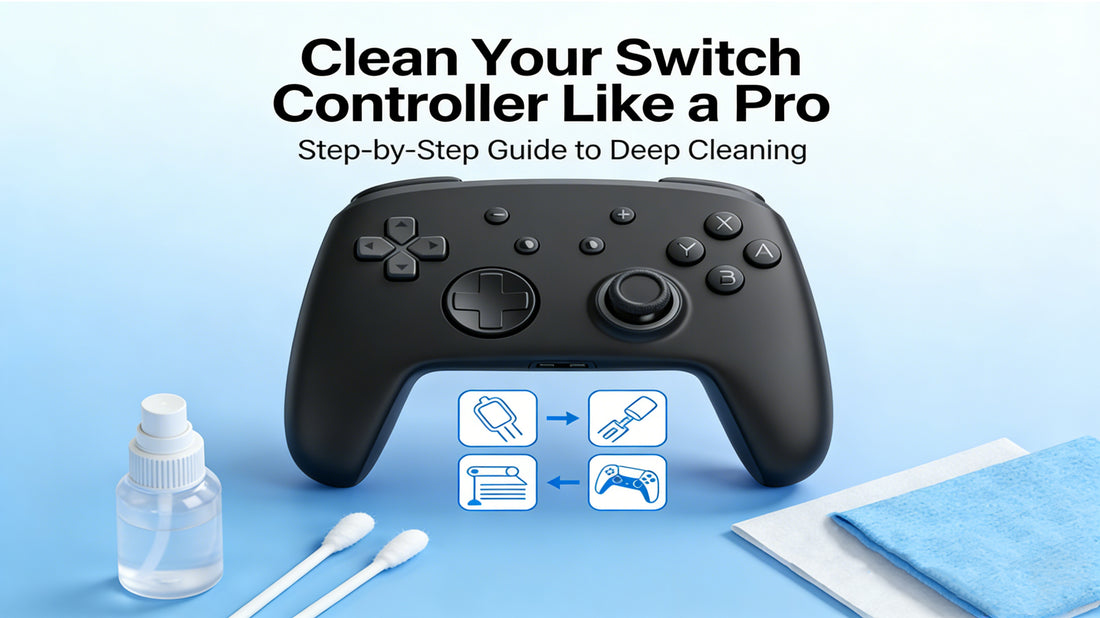 The Ultimate Guide to Cleaning Your Nintendo Switch Controllers