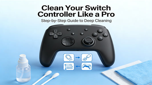 The Ultimate Guide to Cleaning Your Nintendo Switch Controllers