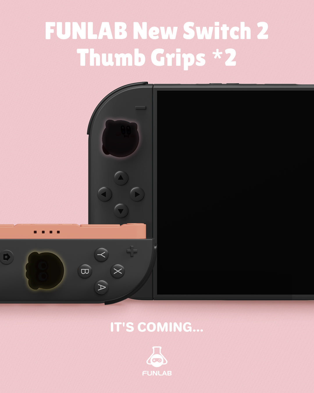 Preview: The Colorful FUNLAB Switch 2 Thumb Grips – Dropping Soon