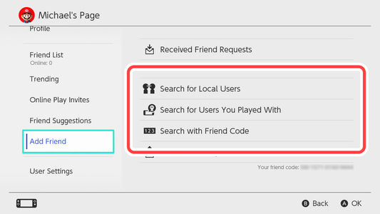 How to add and play with friends on Nintendo Switch?