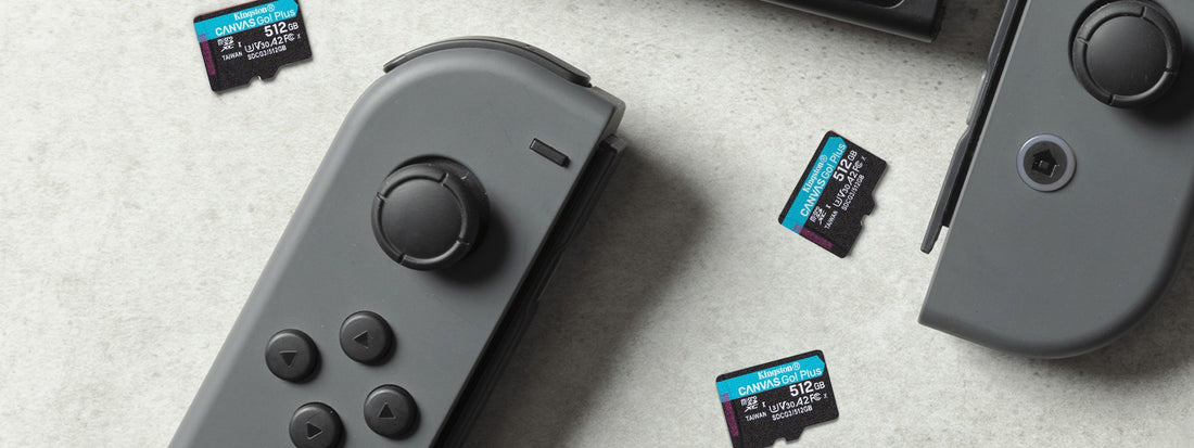 How can I expand and save the storage of my Nintendo Switch?