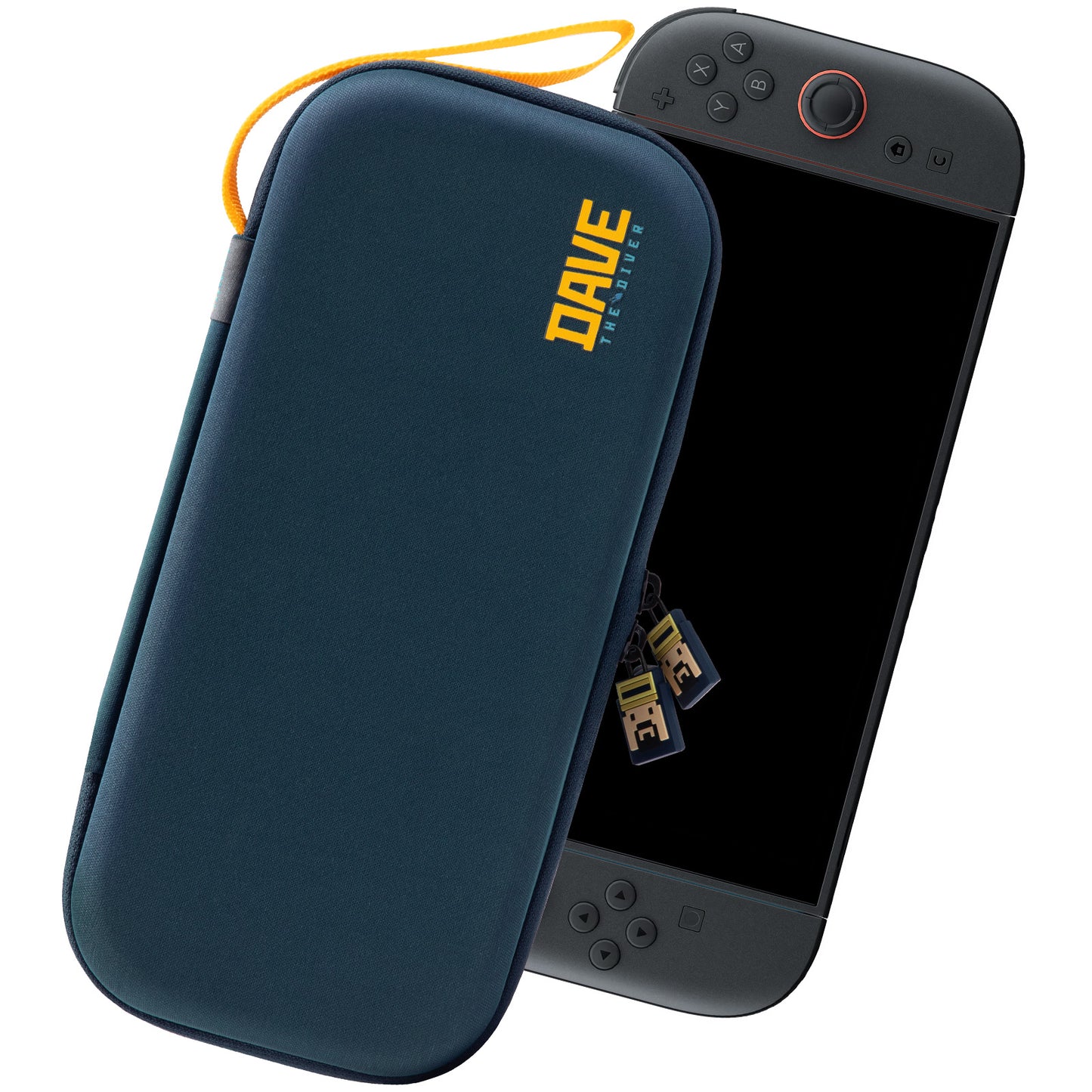 FUNLAB FunCase Mix Switch 2 Carrying Case -Dark blue-DAVE THE DIVER