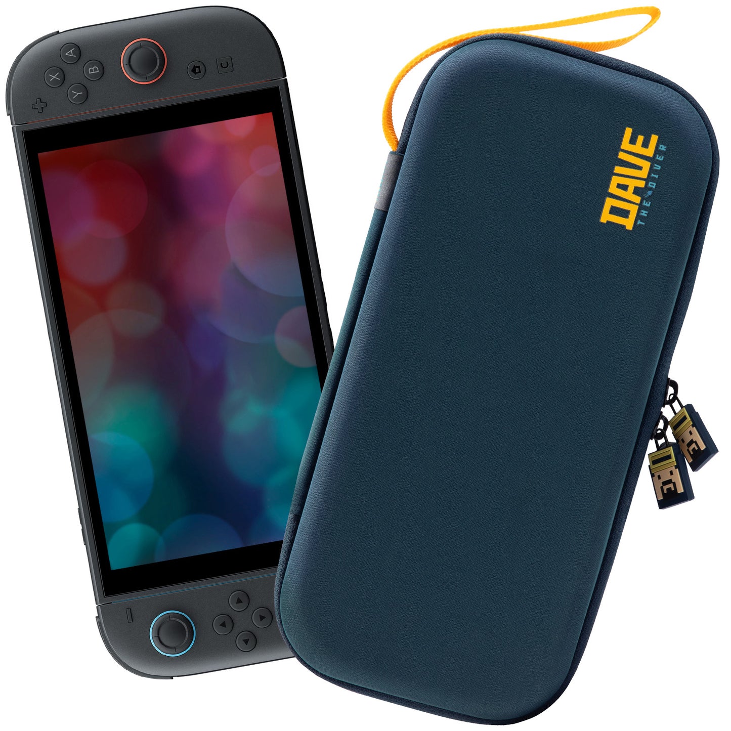 FUNLAB FunCase Mix Switch 2 Carrying Case -Dark blue-DAVE THE DIVER
