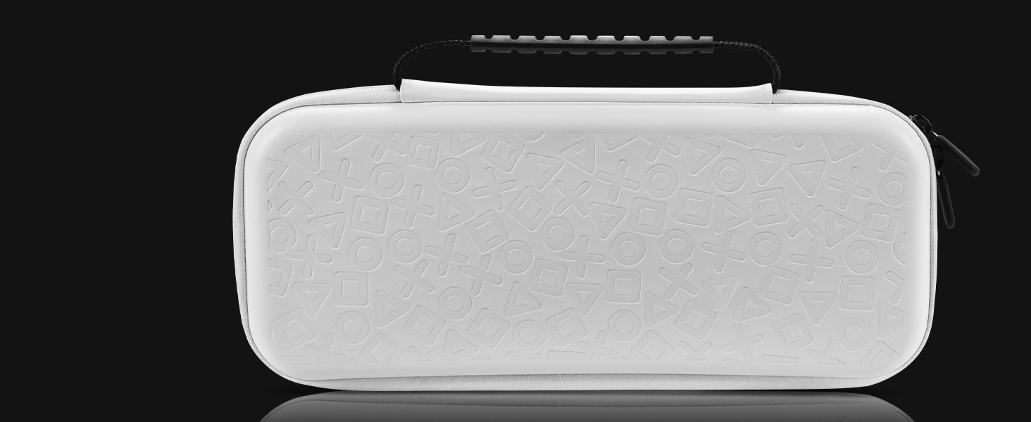 FUNLAB Games Guardian Playstation5 Portal Carrying Case - White