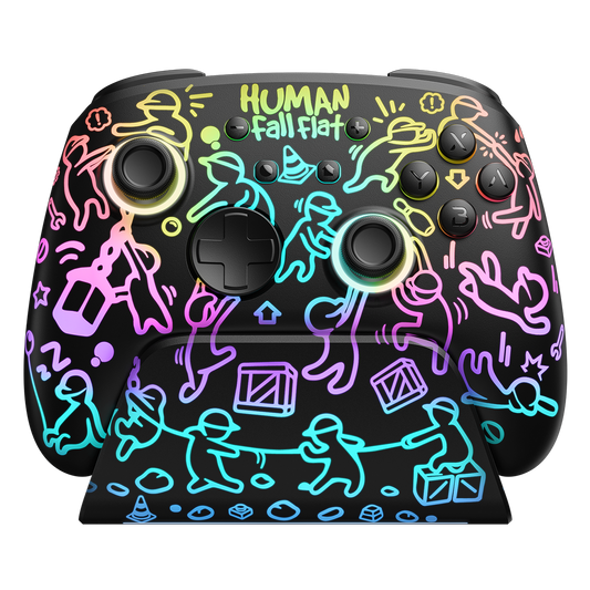 FUNLAB X Human: Fall Flat Luminex Wireless Controller - lit view