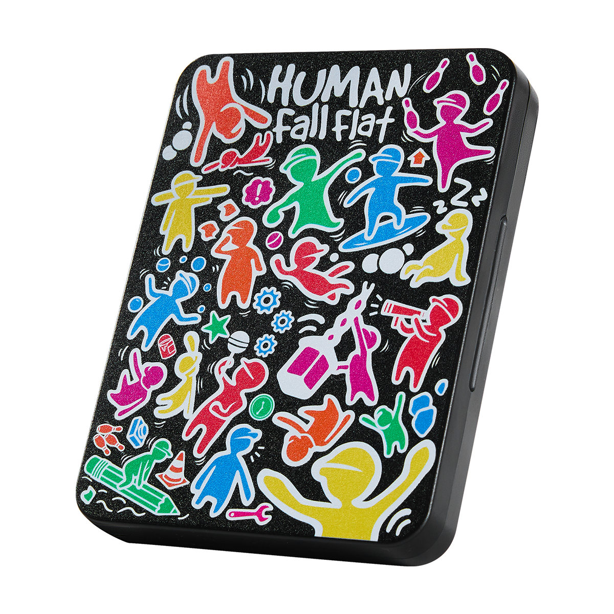 Funlab 16-Slot Game Card Case - HUMAN FALL FLAT Edition