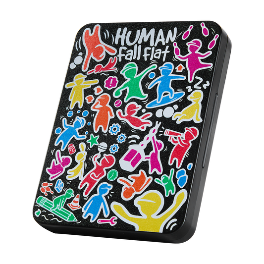 Funlab 16-Slot Game Card Case - HUMAN FALL FLAT Edition