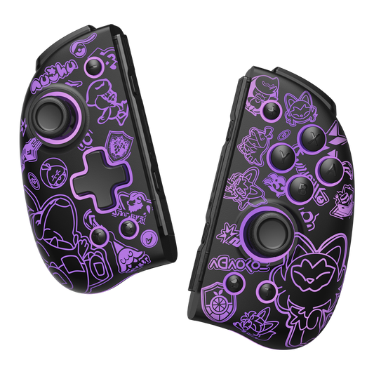 FUNLAB Luminous Joy-pad - Scarlet & Violet