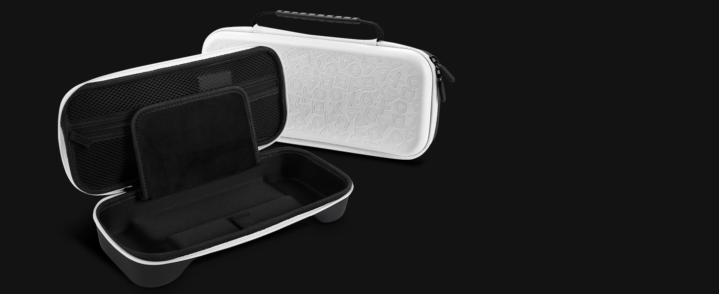 FUNLAB Games Guardian Playstation5 Portal Carrying Case - White
