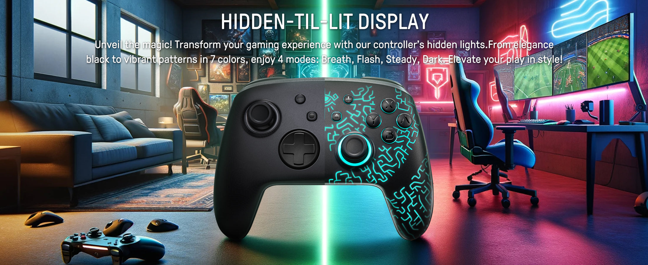 FUNLAB Firefly Switch/Switch2 Pro Controller - Miner