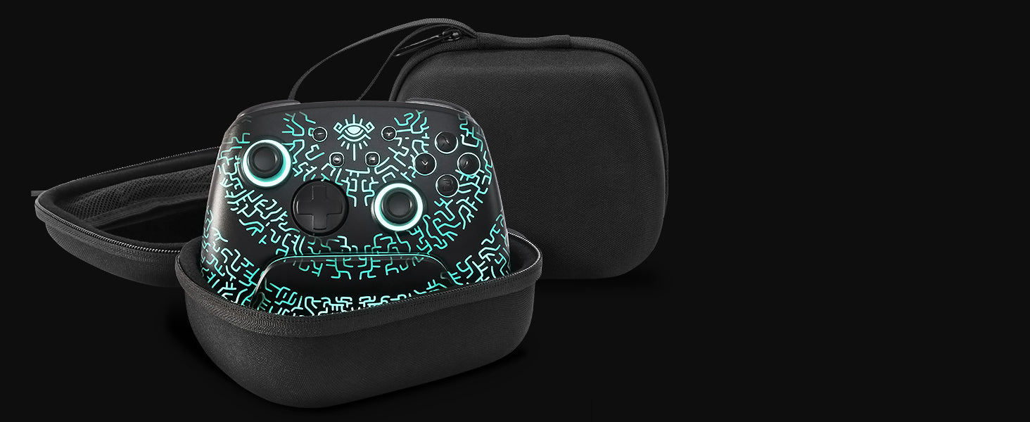 FUNLAB Switch Pro Controller Carrying Case - Black