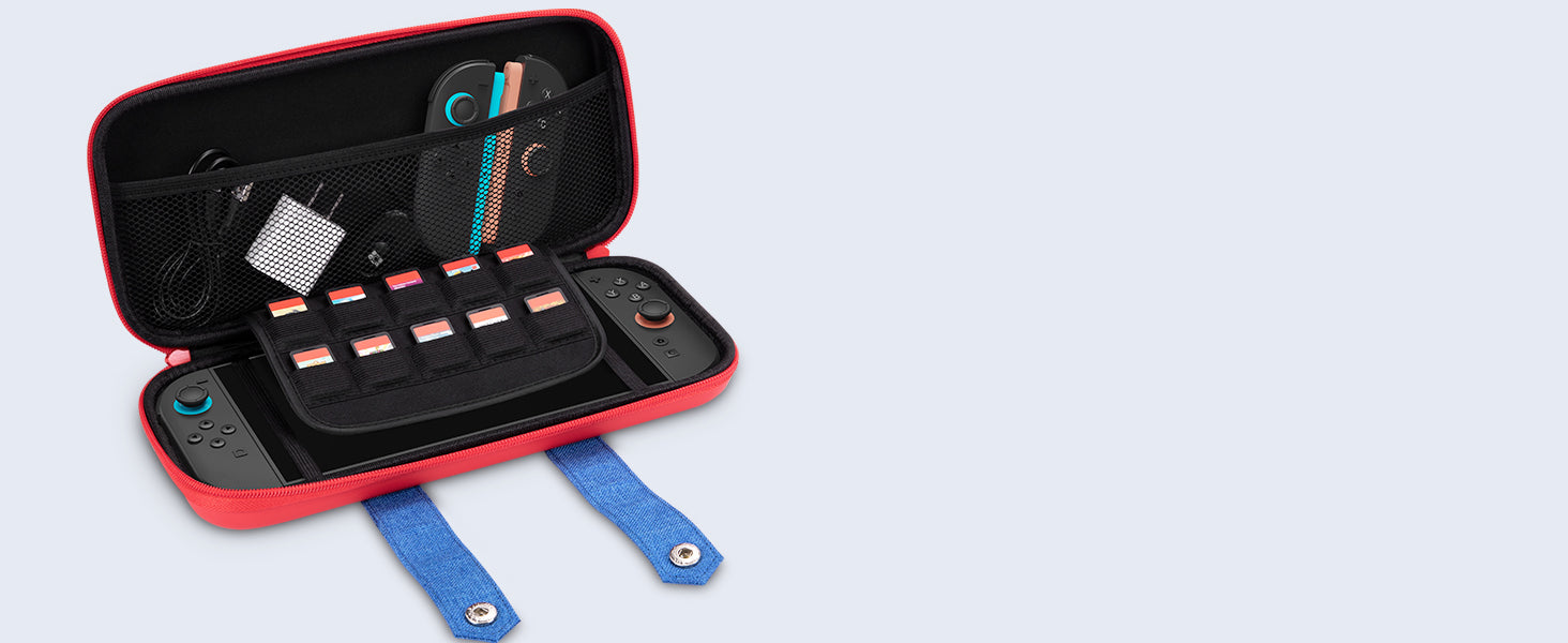 FUNLAB Games Guardian Switch Carrying Case - Overall Red