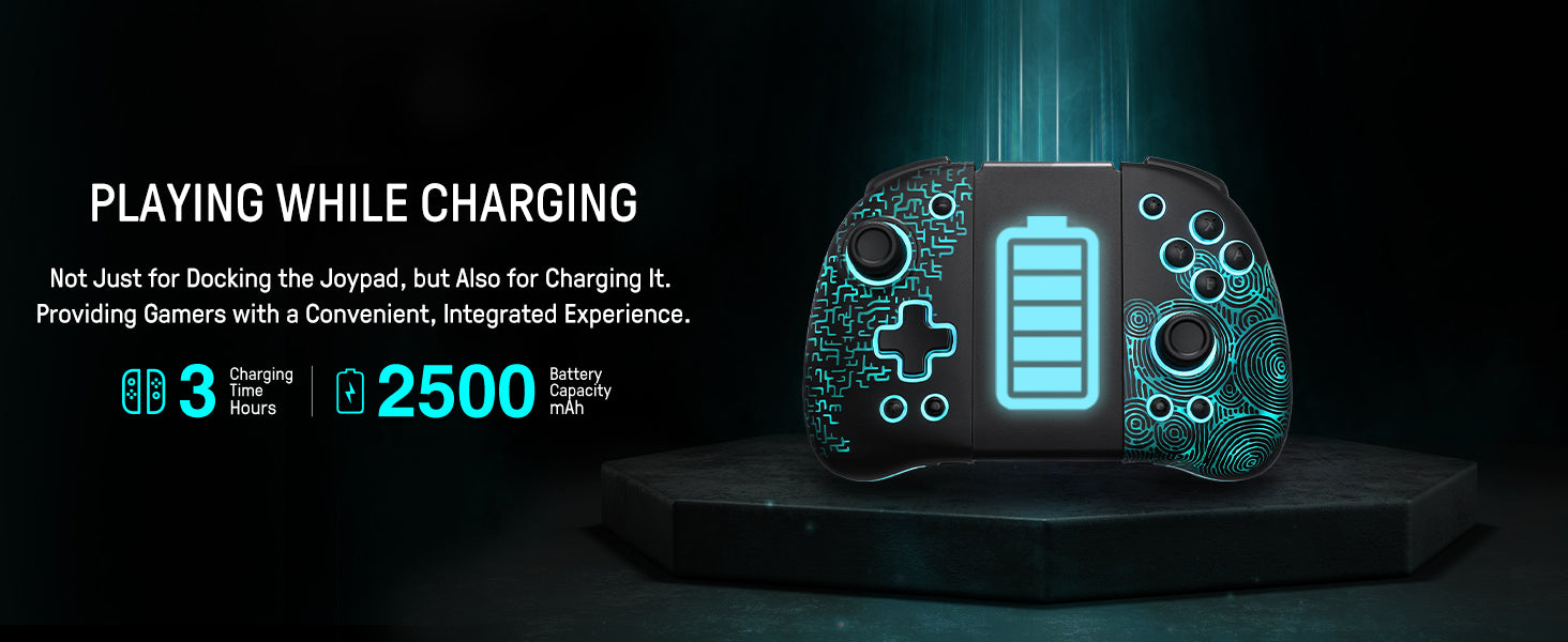 FUNLAB Lumingrip Joy-Con Charging Grip - Ultrahand