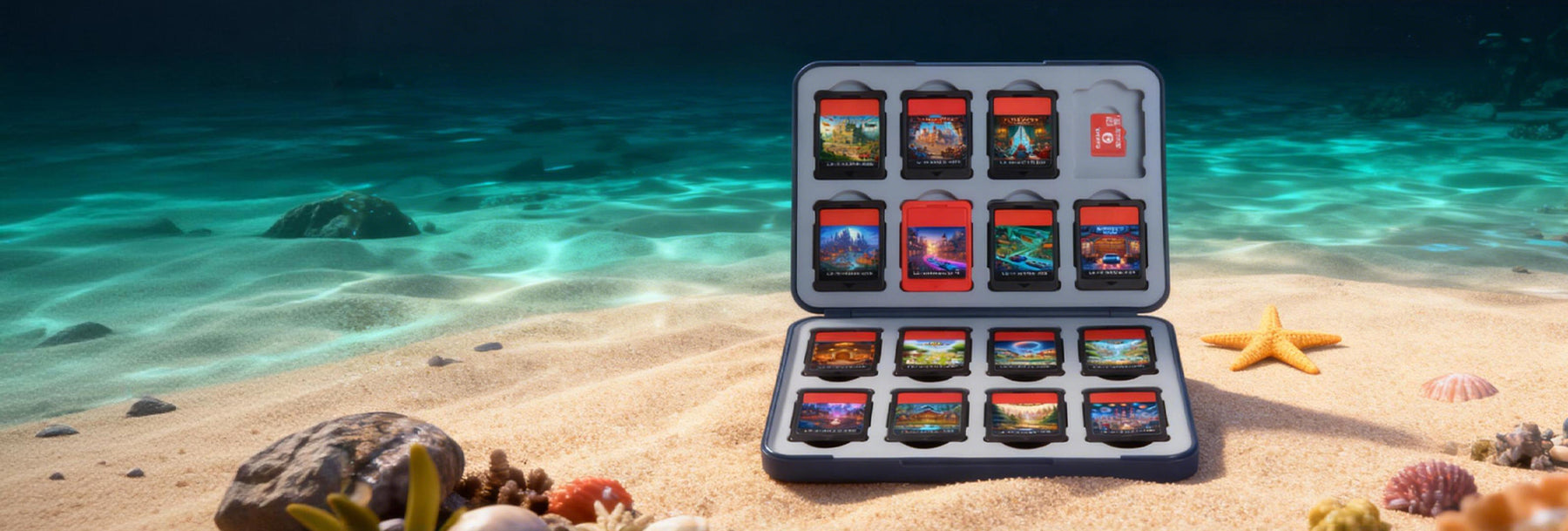 FUNLAB 16 Switch/Switch2 Game Cards Case - Dave
