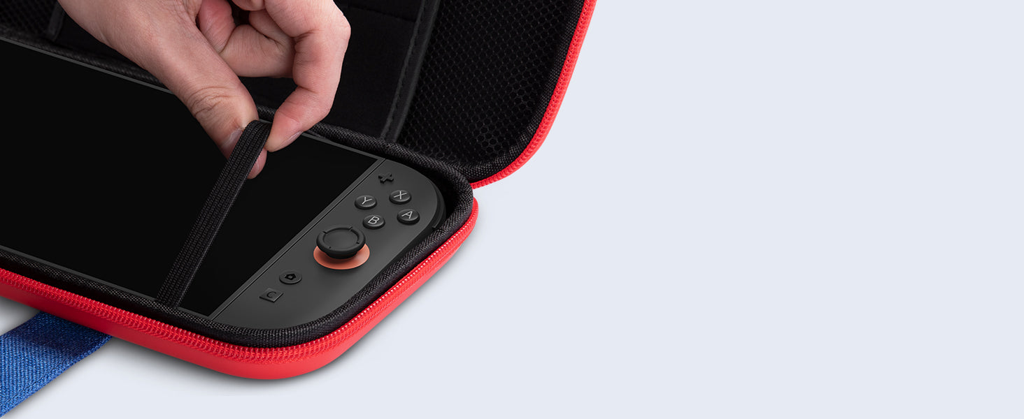 FUNLAB Games Guardian Switch Carrying Case - Overall Red