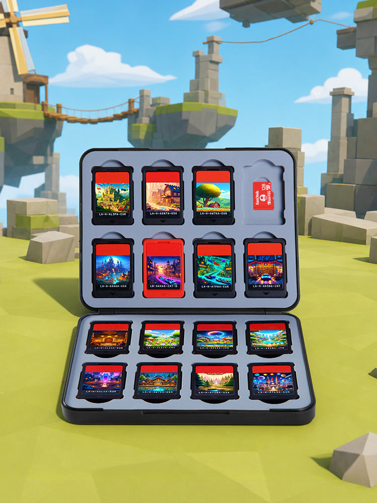 Holds Up to 16 Game Cards