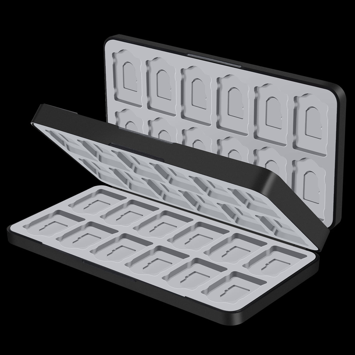 FUNLAB 48 Switch/Switch2 Game Cards Case - Black Eye