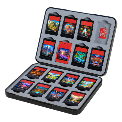 Funlab 16-Slot Game Card Case - HUMAN FALL FLAT Edition