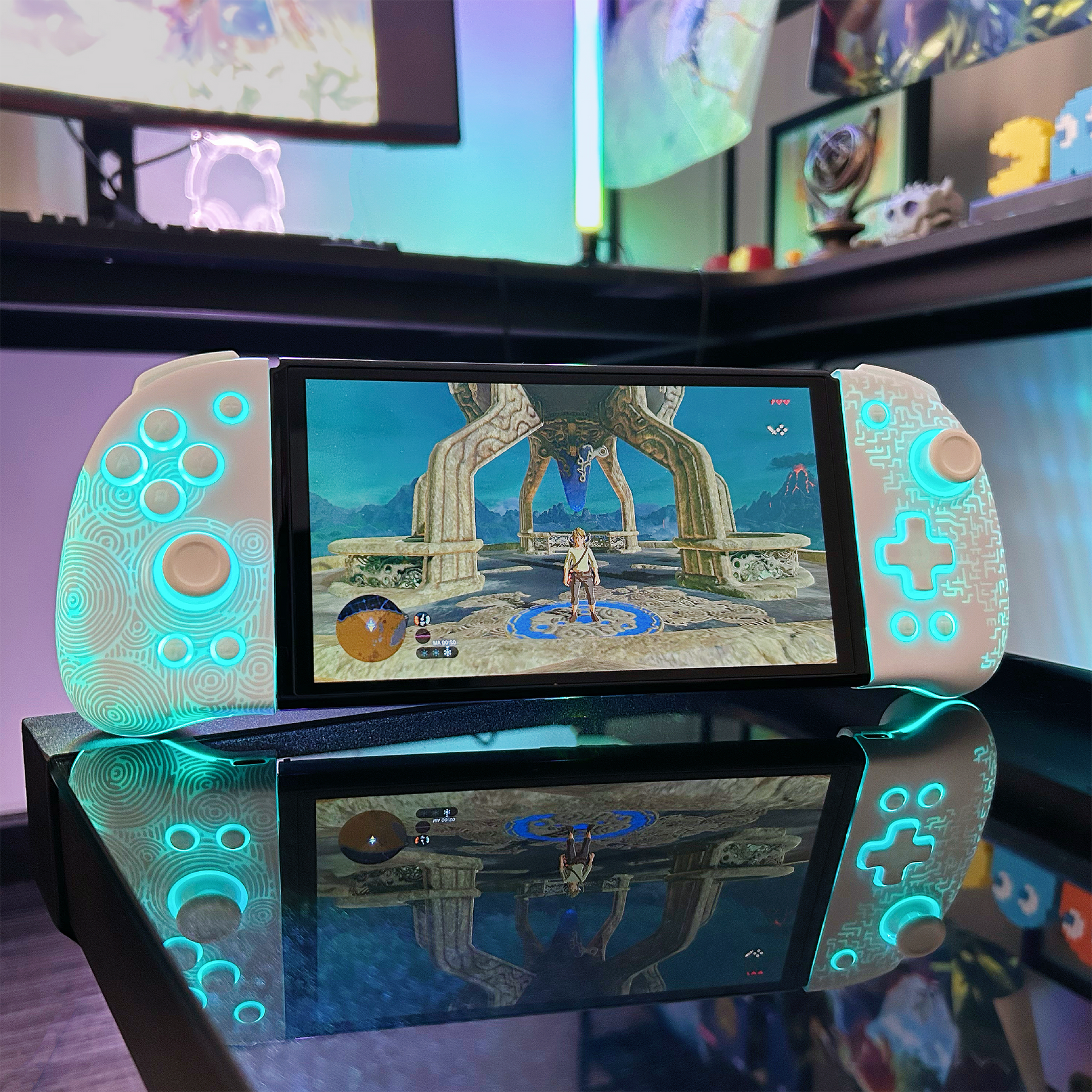 FUNLAB Luminous Joy-pad - Zonaite White (USA Only)