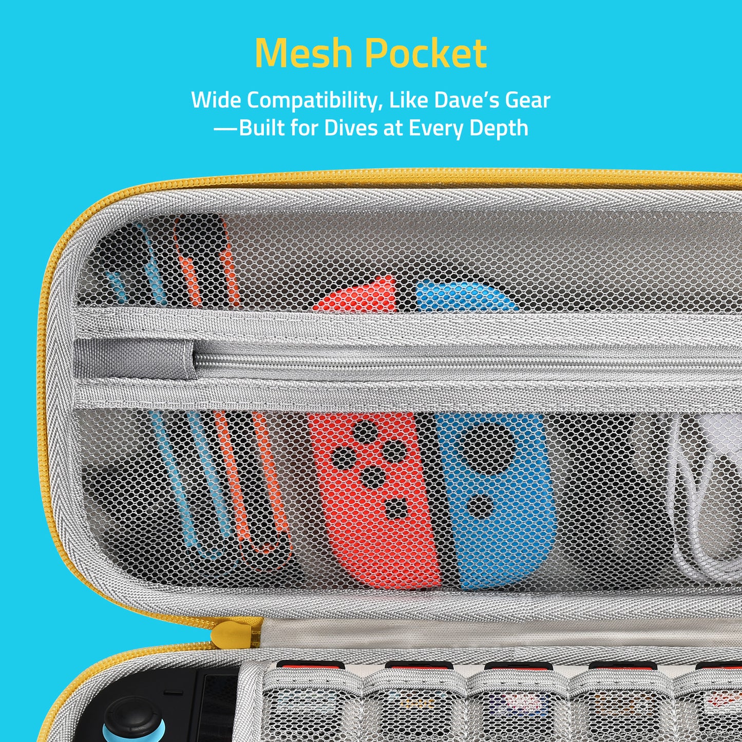 FUNLAB FunCase Mix Switch 2 Carrying Case -DAVE THE DIVER