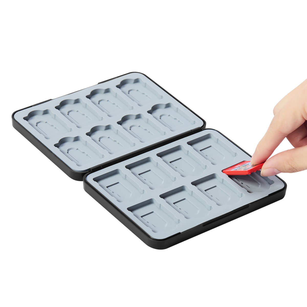 Funlab 16-Slot Game Card Case - HUMAN FALL FLAT Edition