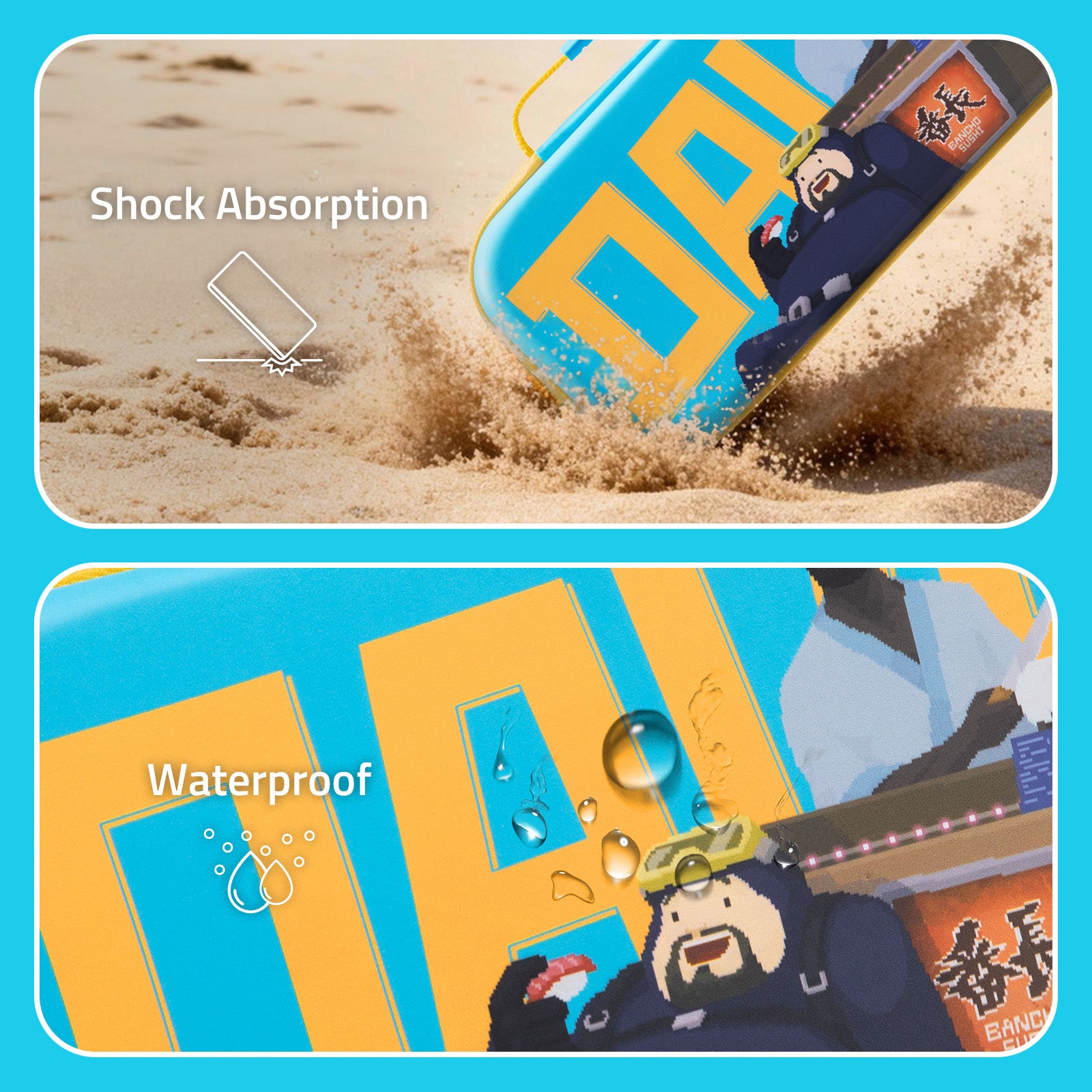 FUNLAB FunCase Carrying Case (Dave the Diver) for Nintendo Switch