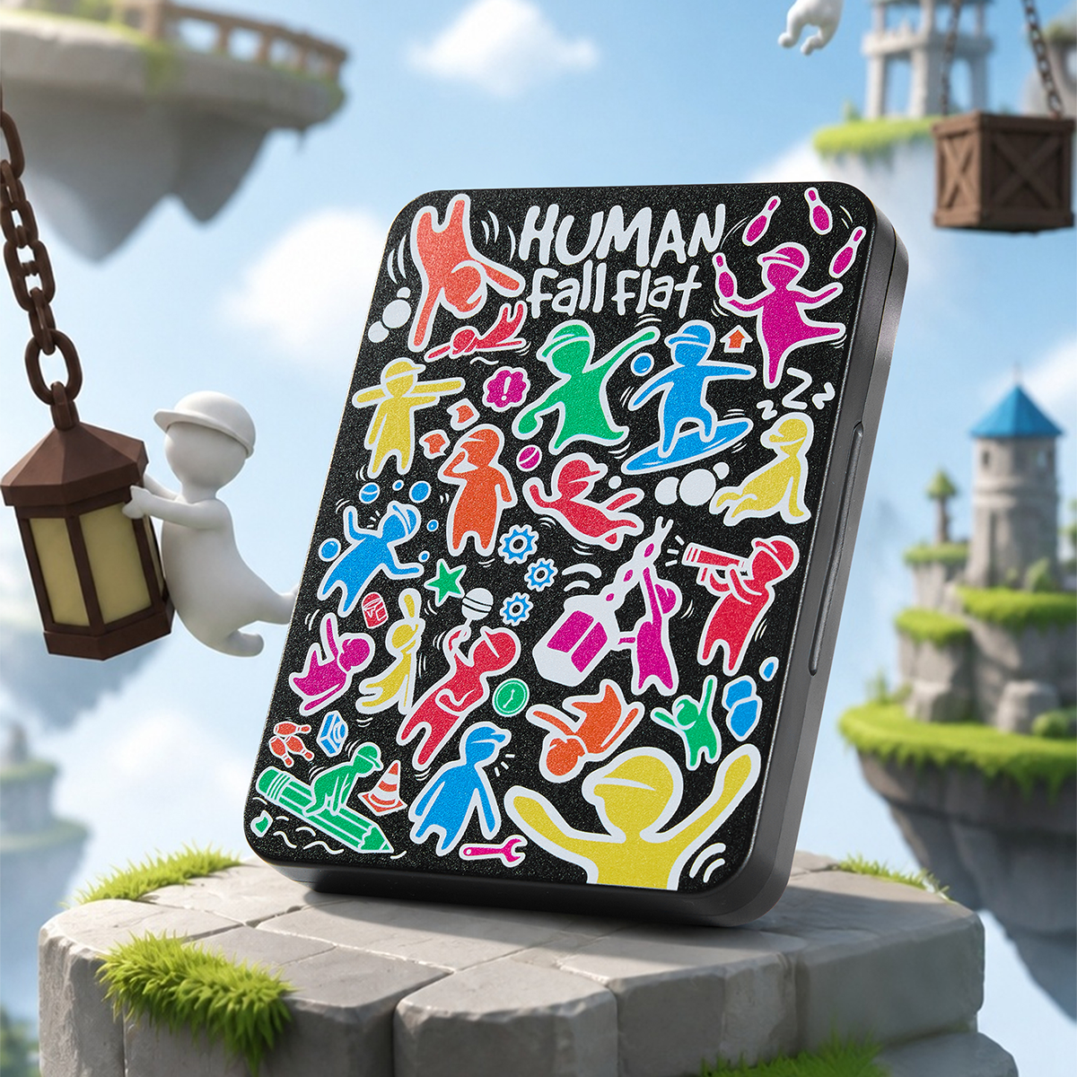 FUNLAB   X  Human Fall Flat 16-Slot Game Card Case