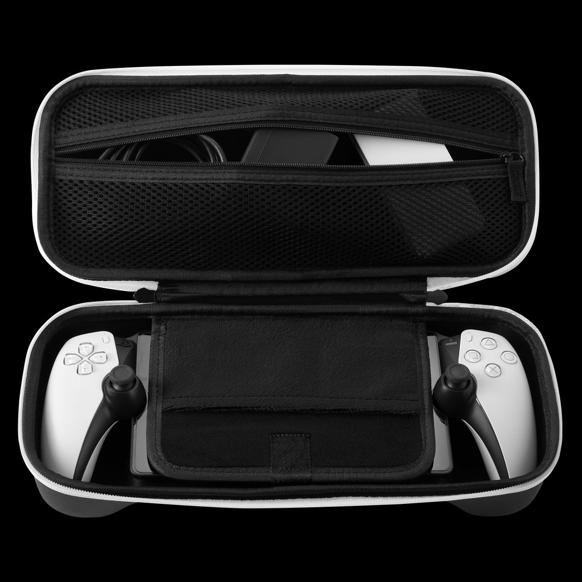 FUNLAB Games Guardian Playstation5 Portal Carrying Case - White