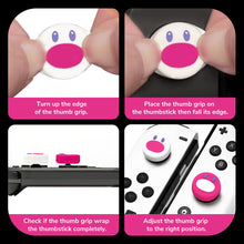 FUNLAB Switch Thumb Grips - Pink & White