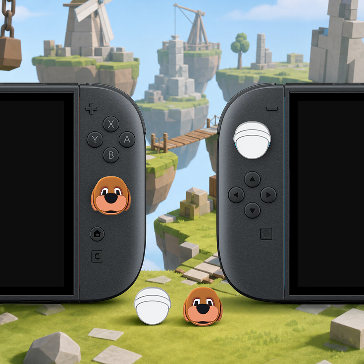 Thumb Grips - HUMAN FALL FLAT Edition