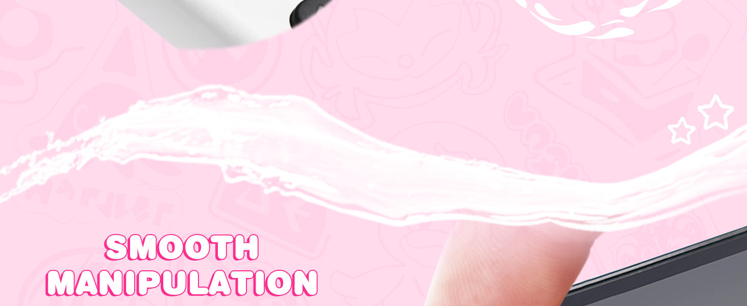 FUNLAB Switch Thumb Grips - Pink & White