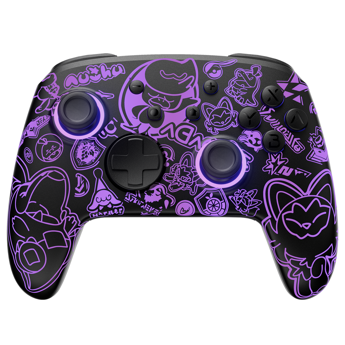 FUNLAB Firefly Switch/Switch2 Pro Controller - Scarlet & Violet