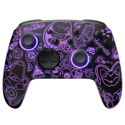 FUNLAB Firefly Pro Controller Scarlet & Violet - Hidden Glow lit