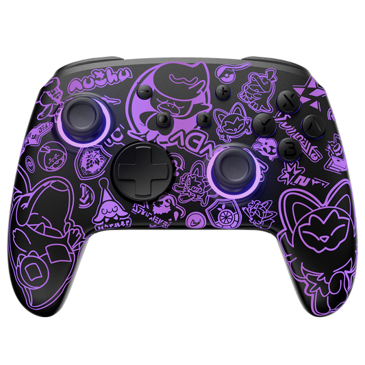FUNLAB Firefly Pro Controller Scarlet & Violet - Hidden Glow lit