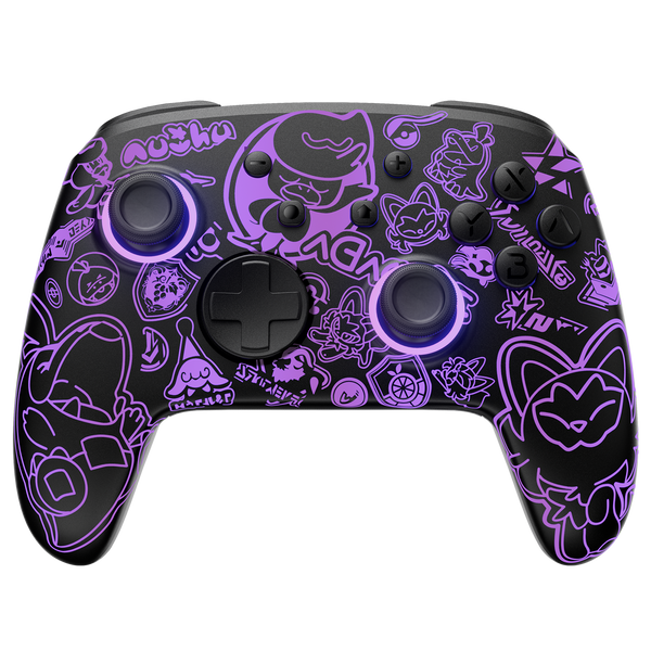 FUNLAB Firefly Switch/Switch2 Pro Controller - Scarlet & Violet