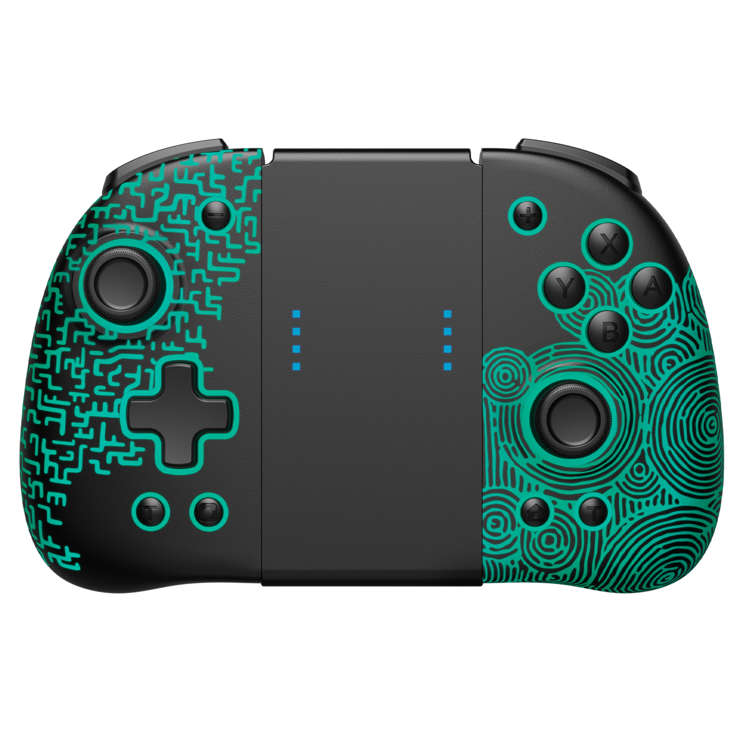 FUNLAB Luminous Joy-pad Zonaite Black - Hidden Glow lit