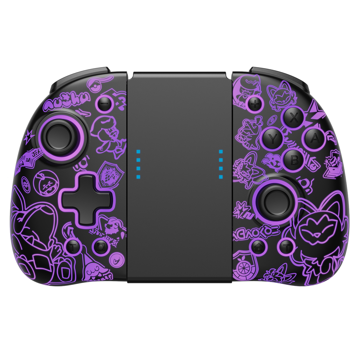 FUNLAB Luminous Joy-pad - Scarlet & Violet