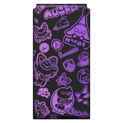 FUNLAB Lumingrip Joy-Con Charging Grip - Scarlet & Violet