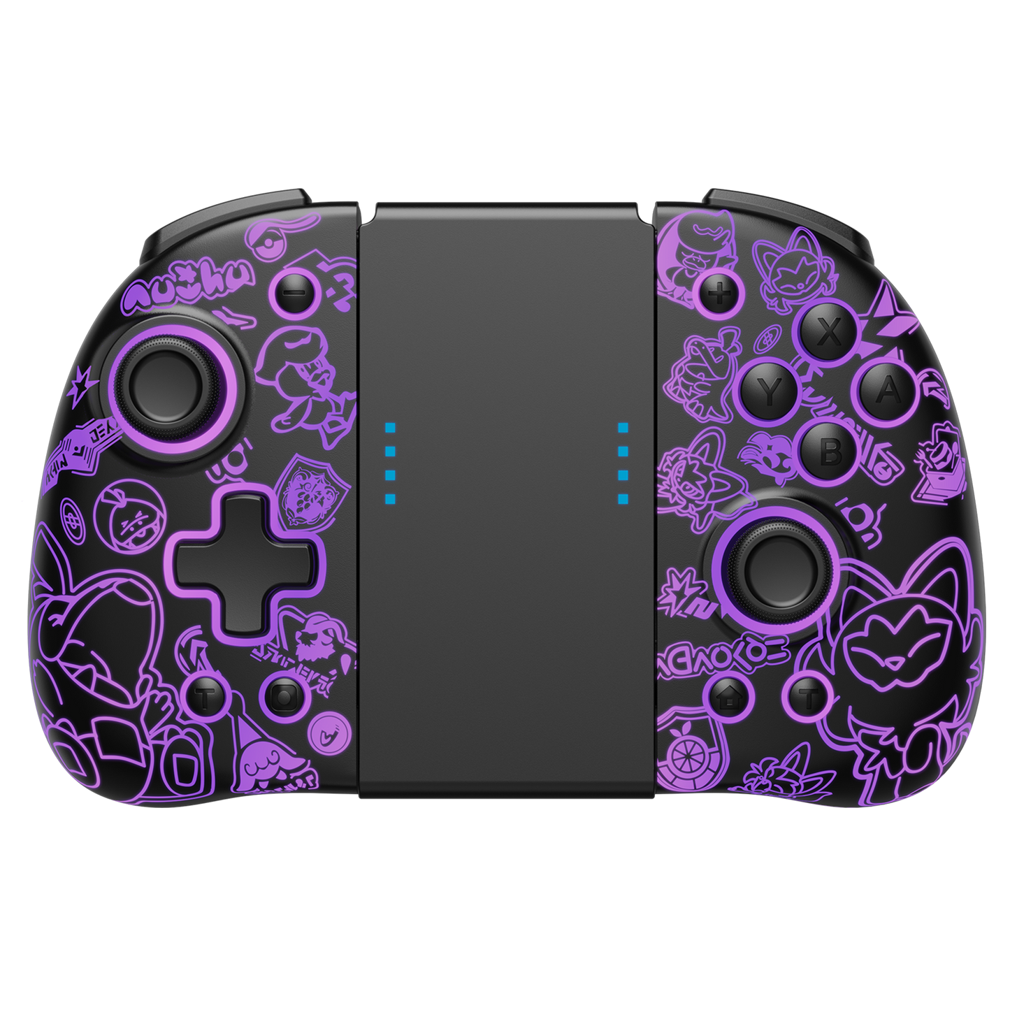 FUNLAB Luminous Joy-pad - Scarlet & Violet
