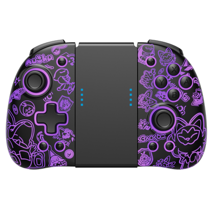 FUNLAB Luminous Joy-pad - Scarlet & Violet