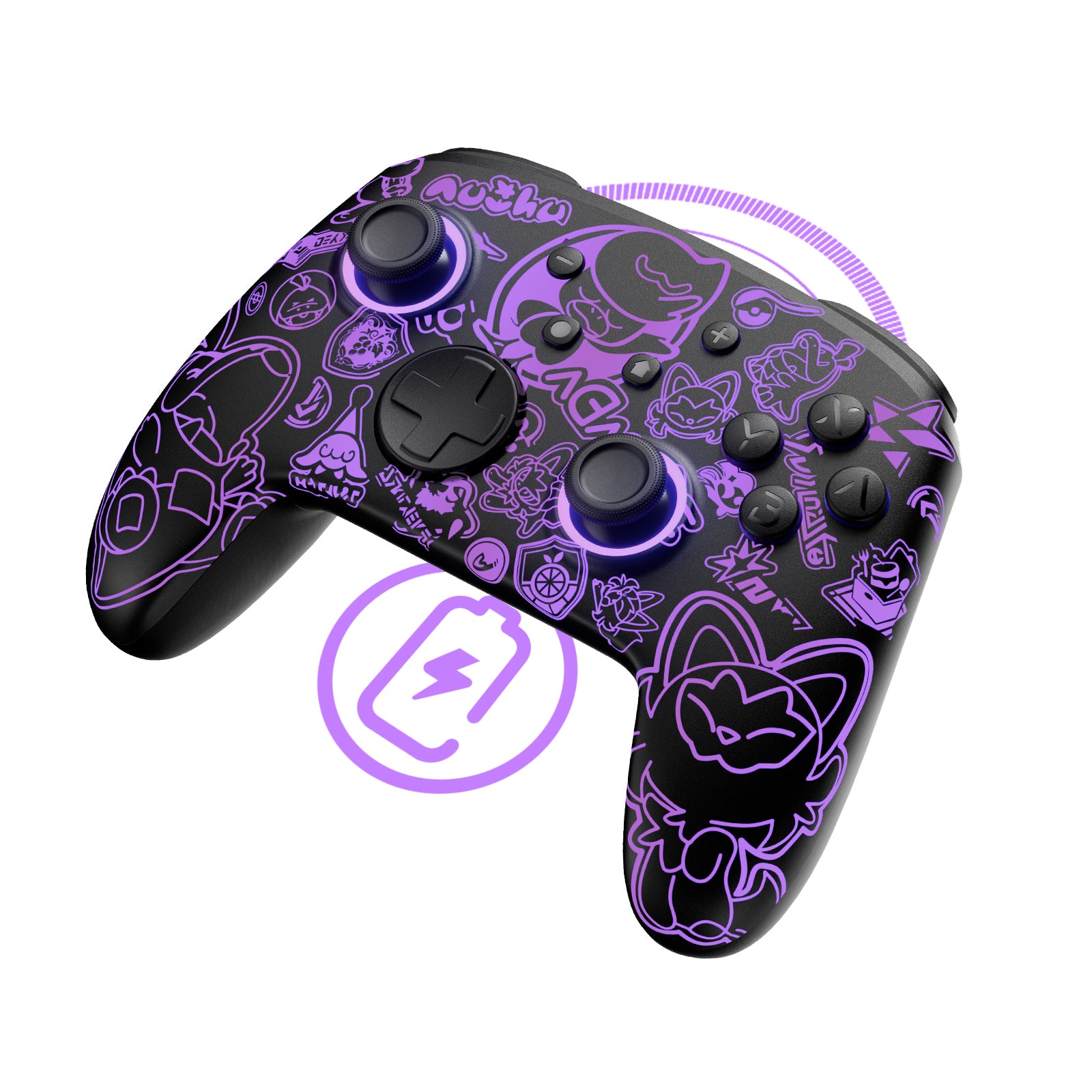 FUNLAB Firefly Pro Controller - Scarlet & Violet