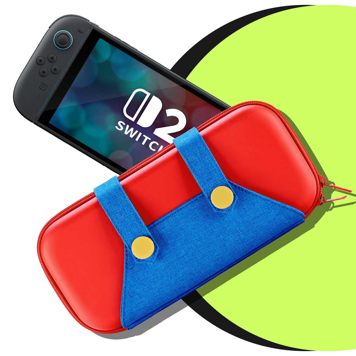 FUNLAB Funcase Switch 2 Carrying Case - Overall Red
