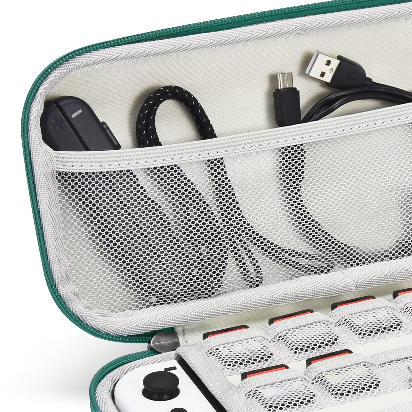 FUNLAB Games Guardian Switch Carrying Case - Zonaite Green