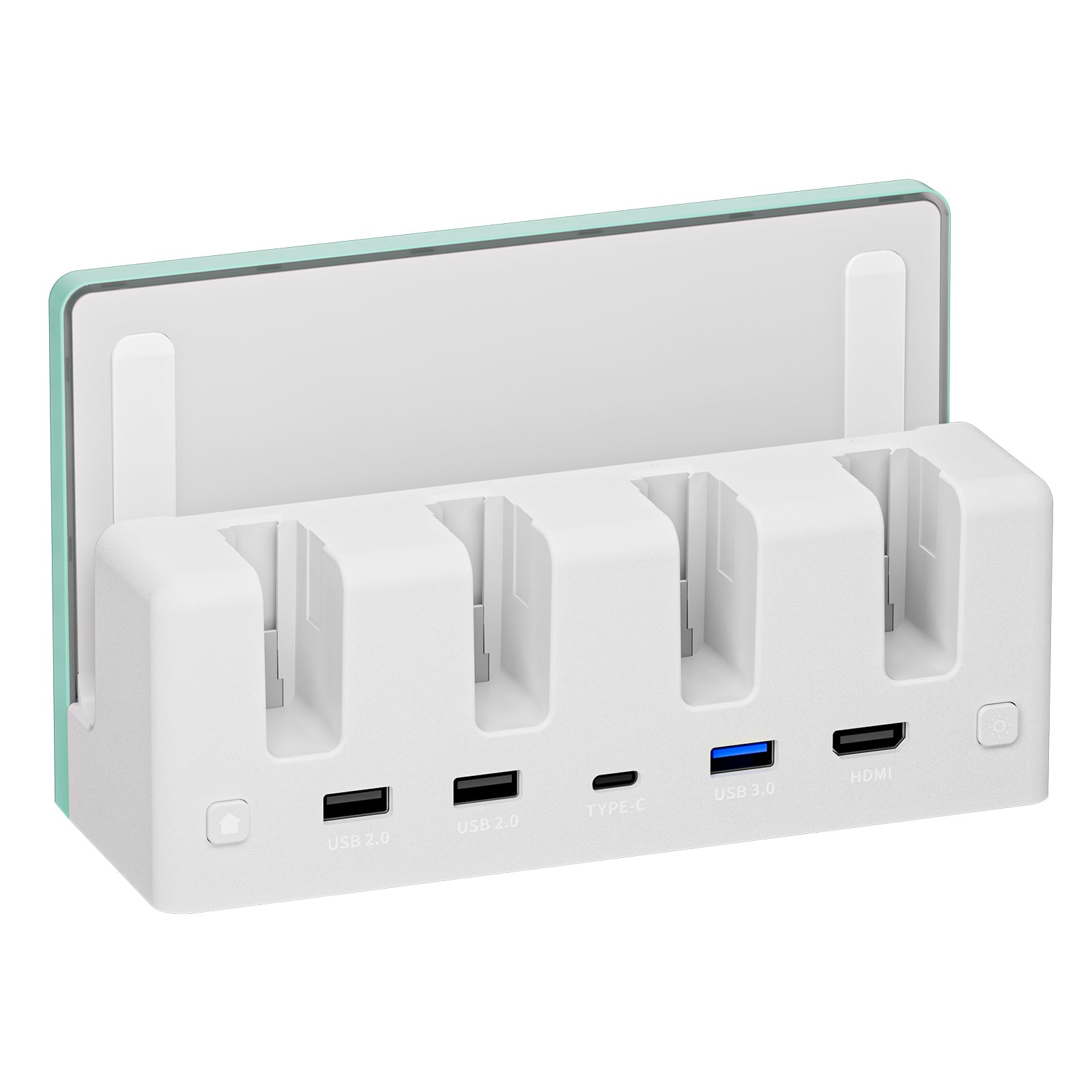 FUNLAB Lumindock Switch Docking Station with Joy-Con Charger - New Leaf