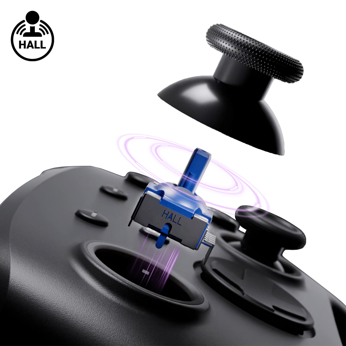 FUNLAB Luminex Switch/Switch2 Pro Controller with Charging Dock - Spiricle