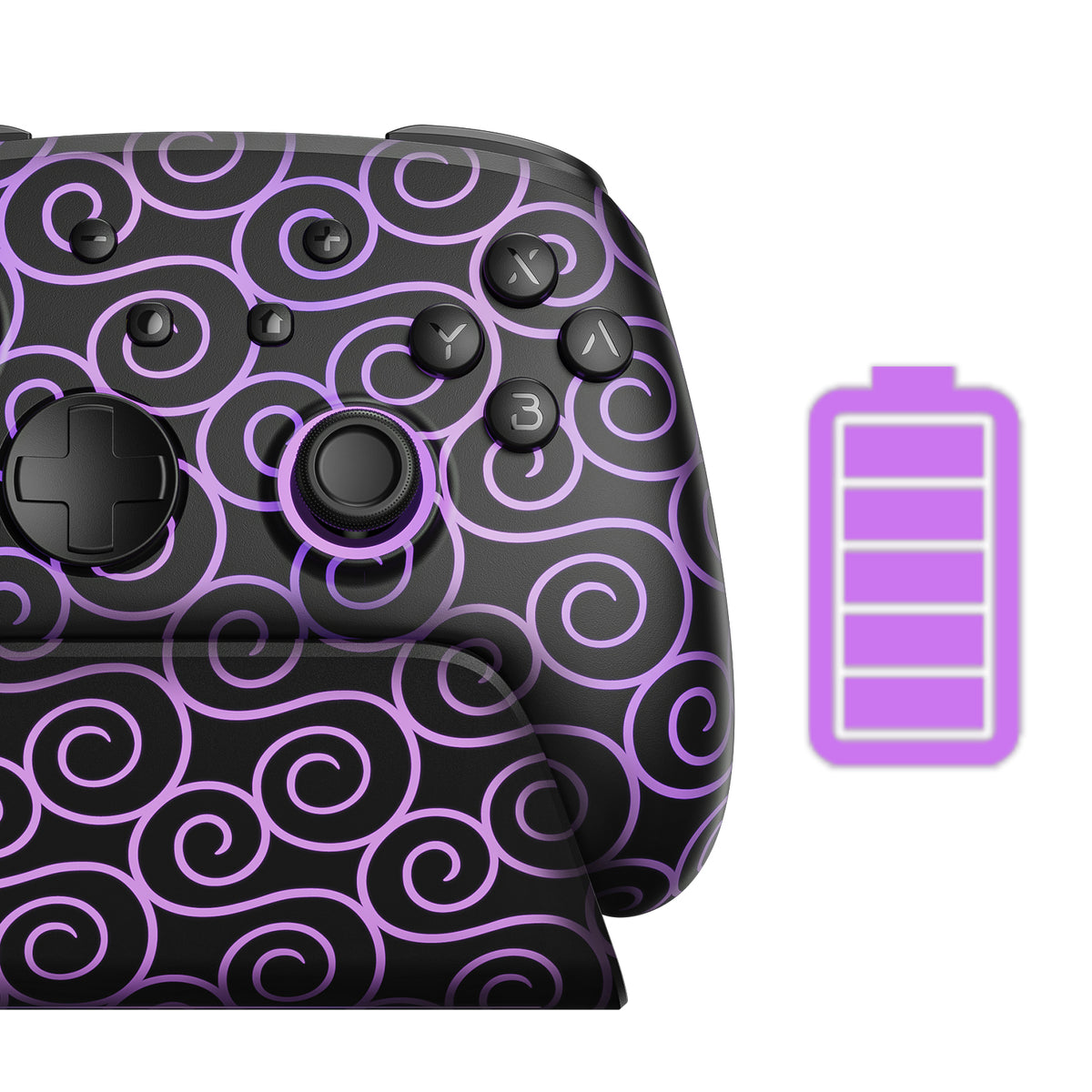 FUNLAB Luminex Switch/Switch2 Pro Controller with Charging Dock - Spiricle